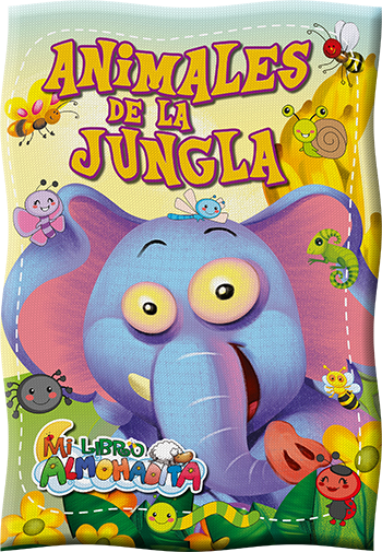 MI LIBRO ALMOHADITA ANIMALES EN LA JUNGLA*.. | sin autor