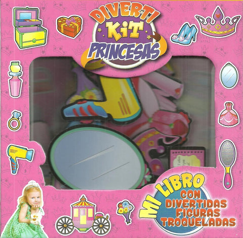 DIVERTI KIT PRINCESAS (MI LIBRO CON DIVERTIDAS FIGURAS TROQUELADAS)