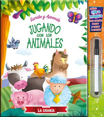 Jugando con los animales : la granja | sin autor