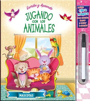 Jugando  con los animales :mascotas  | sin autor