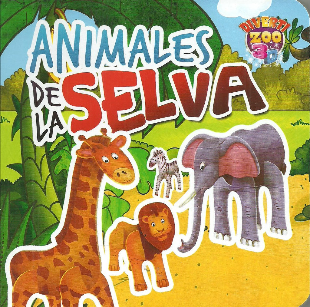 ANIMALES DE LA SELVA (COLECCION DIVERTIZOO 3D)