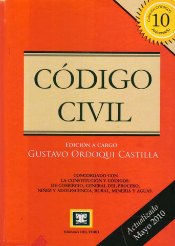 CODIGO CIVIL | Gustavo  Ordoqui Castilla
