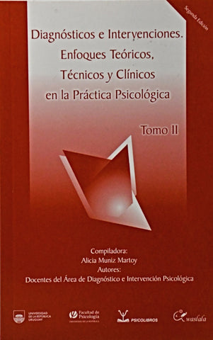 DIAGNOSTICOS E INTERVENCIONES TOMO II.. | muniz, martoy