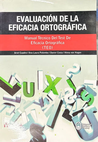 TEST: EVALUACIÓN DE LA EFICACIA ORTOGRÁFICA.. | Ariel Cuadro