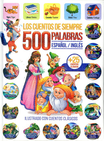 500 PALABRAS ESPAÑOL INGLES LOS CUENTOS DE SIEMPRE