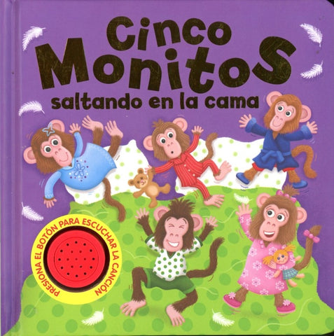 CINCO MONITOS SALTANDO EN LA CAMA*..