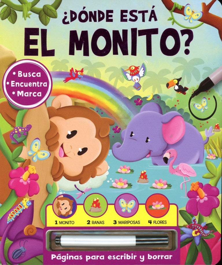 DONDE ESTA EL MONITO (COLECCION BUSCA ENCUENTRA MARCA)*