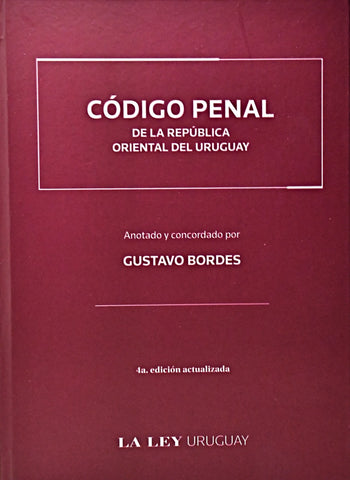 CODIGO PENAL DE LA ROU (5 EDICION ACTUALIZADA).. | Gustavo Bordes