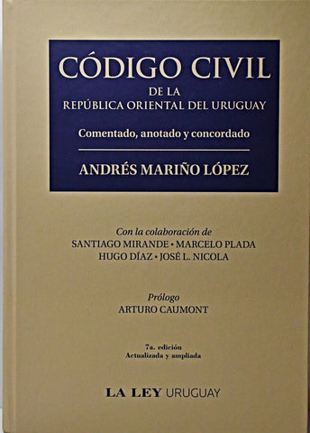 CODIGO CIVIL COMENTADO ANOTADO Y CONCORDADO 8A EDICION.. | ANDRES MARIÑO LOPEZ