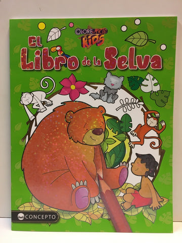 COLOR ARTE : El libro de la selva  | sin autor