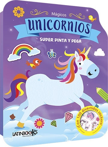 UNICORNIOS-SUPER,PINTA Y PEGA