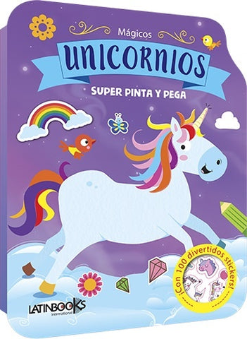 UNICORNIOS-SUPER,PINTA Y PEGA