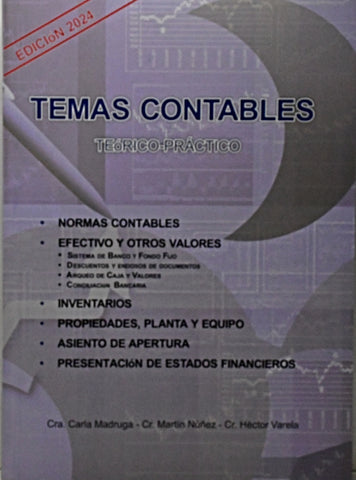TEMAS CONTABLES TEORICO-PRACTICO (EDICION 2024).. | Madruga, Nuñez y otros