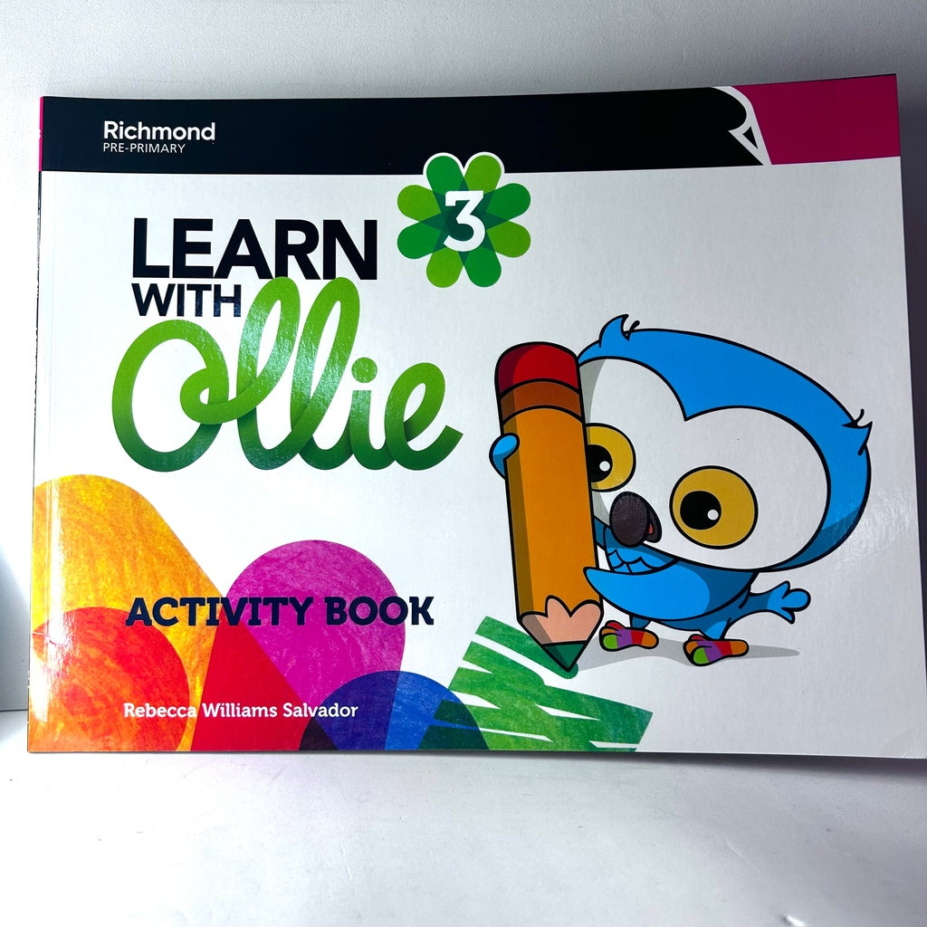 LEARN WITH OLLIE 3 ACTIVITY BOOK..