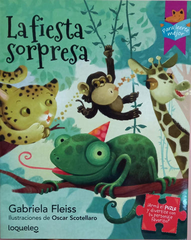 LA FIESTA SORPRESA (CON PUZLE)*.. | Gabriela  Fleiss