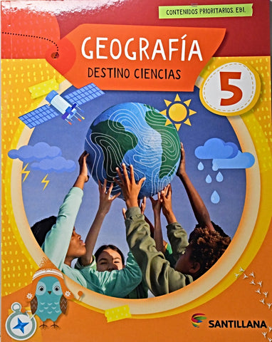 GEOGRAFIA 5 DESTINO CIENCIAS (EDICION AÑO 2024)..
