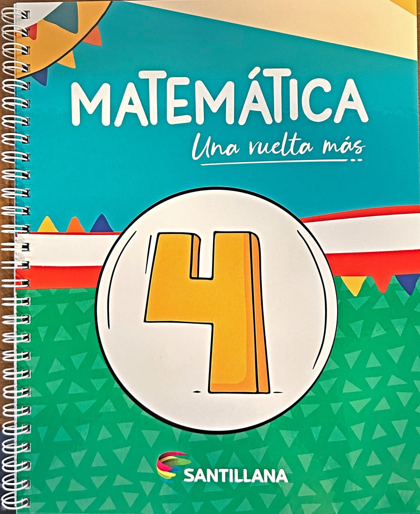 MATEMATICA UNA VUELTA MAS 4TO..