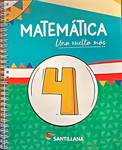 MATEMATICA UNA VUELTA MAS 4TO..