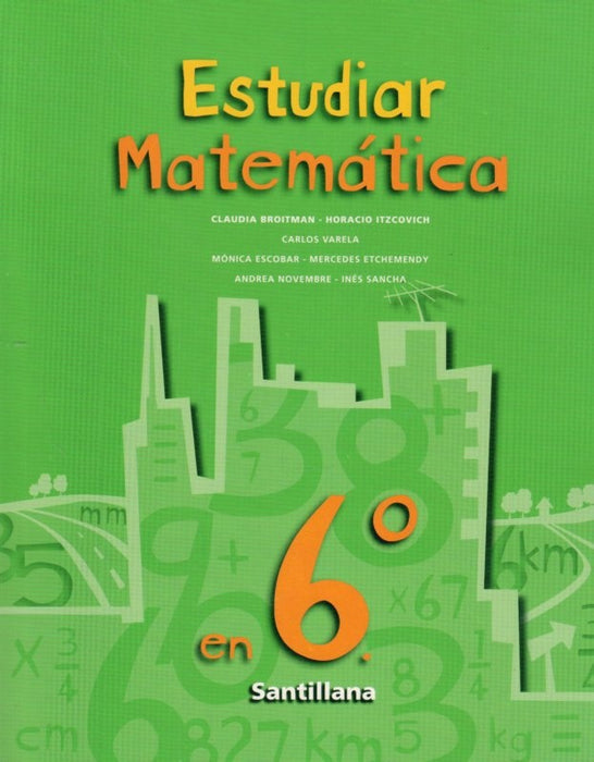 Estudiar matemática 6º | Claudia Andrea Broitman