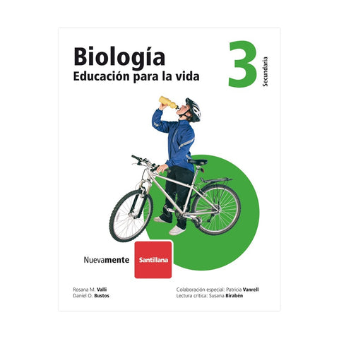 BIOLOGIA 3 EDUCACION PARA LA VIDA.. | Valli, Bustos