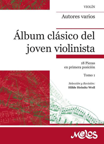 BA10442 - Álbum clásico del joven violinista - Tomo 1 | Hilde Heinitz Weil