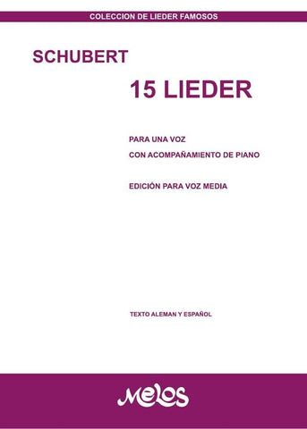 BA8714 - 15 Lieder - Schubert | Franz J. Schubert