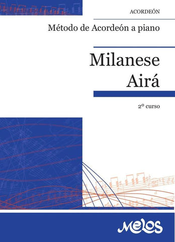 BA12706 - Método de Acordeón a piano - 2º curso | J. B. Milanese