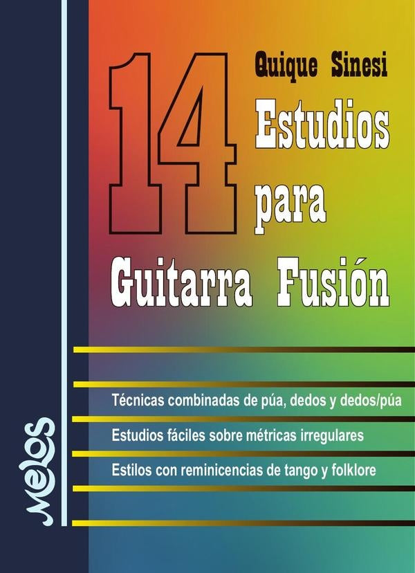 BA13602 - 14 estudios para guitarra fusión | Quique Sinesi