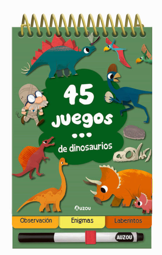 45 JUEGOS...DE DINOSAURIOS | VV. AA.