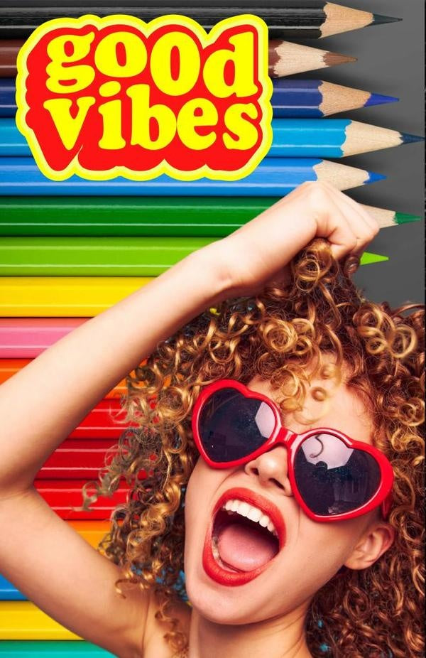 Good Vibes Coloring Book | Cervantes Digital