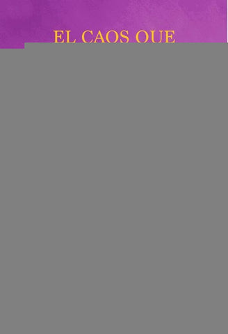 El caos que vives es la señal que buscas | Miriam Guadalupe  Tamayo Hurtado