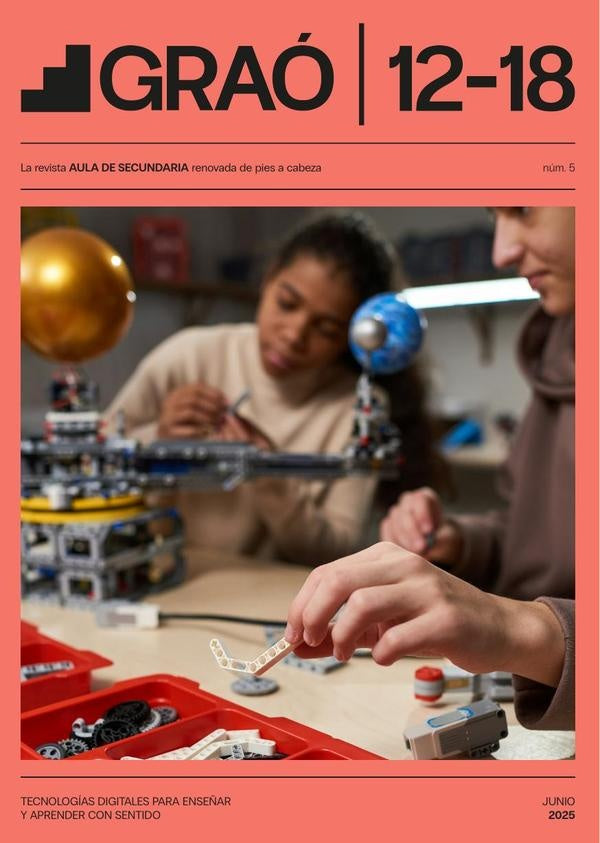 Tecnologías digitales para enseñar y aprender con sentido - GRAÓ 12-18  núm. 5 |   AA.VV.