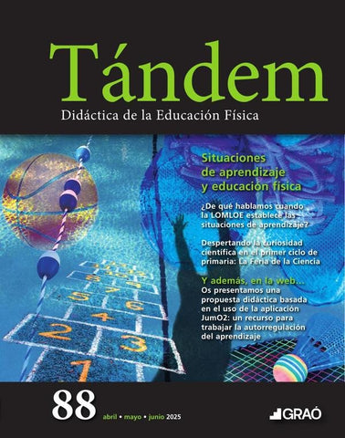Situaciones de aprendizaje y educación física - Tándem  núm. 88 |   AA.VV.