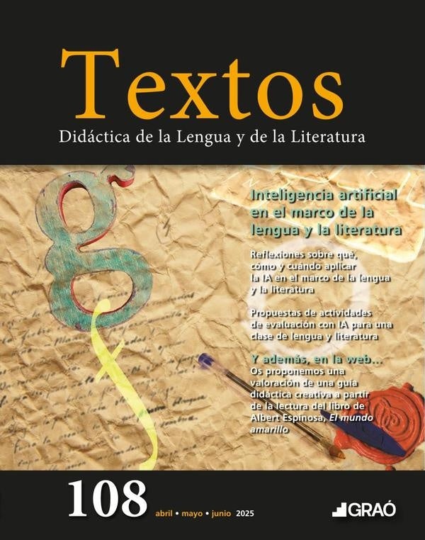 Inteligencia artificial en el marco de la lengua y la literatura - Textos  núm. 108 |   AA.VV.