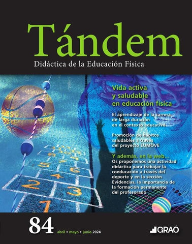 Vida activa y saludable en educación física - Tándem  núm. 84 |   AA.VV.