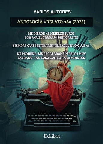 Antología «Relato 48» (2025) | Alarcia Pérez, Delphine K. y otros