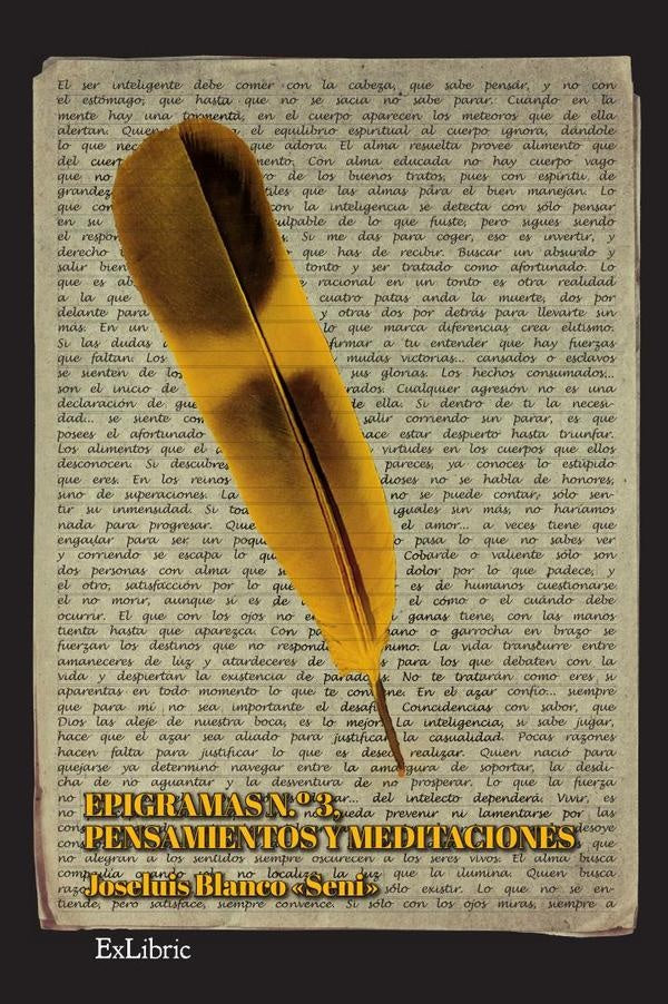 Epigramas n.º 3, Pensamientos y meditaciones | Joseluis Blanco «Seni»