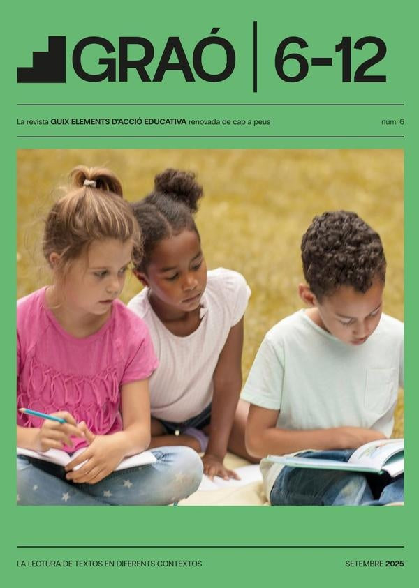 La lectura de textos en diferents contextos - GRAÓ 6-12  núm. 6 |   AA.VV.