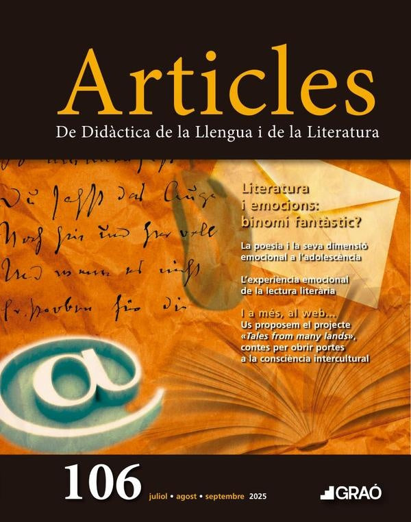 Literatura i emocions: binomi fantàstic? - Articles  núm. 106 |   AA.VV.