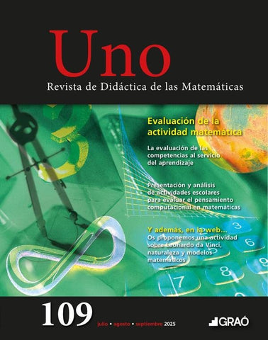 Evaluación de la actividad matemática - Uno  núm. 109 |   AA.VV.