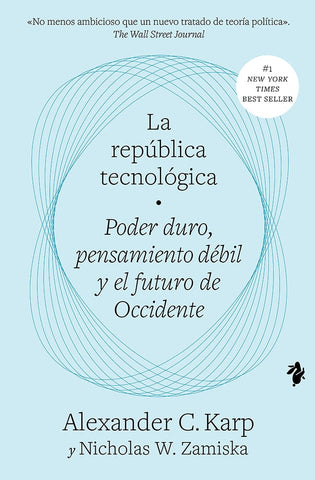 LA REPUBLICA TECNOLOGICA |  Alexander C. Karp