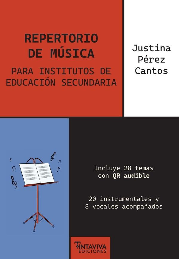 Repertorio de Música para Institutos de Educación Secundaria | Justina Pérez Cantos