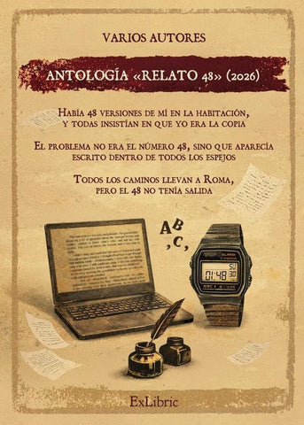 Antología «Relato 48» (2026) | MASS, Rodríguez González y otros