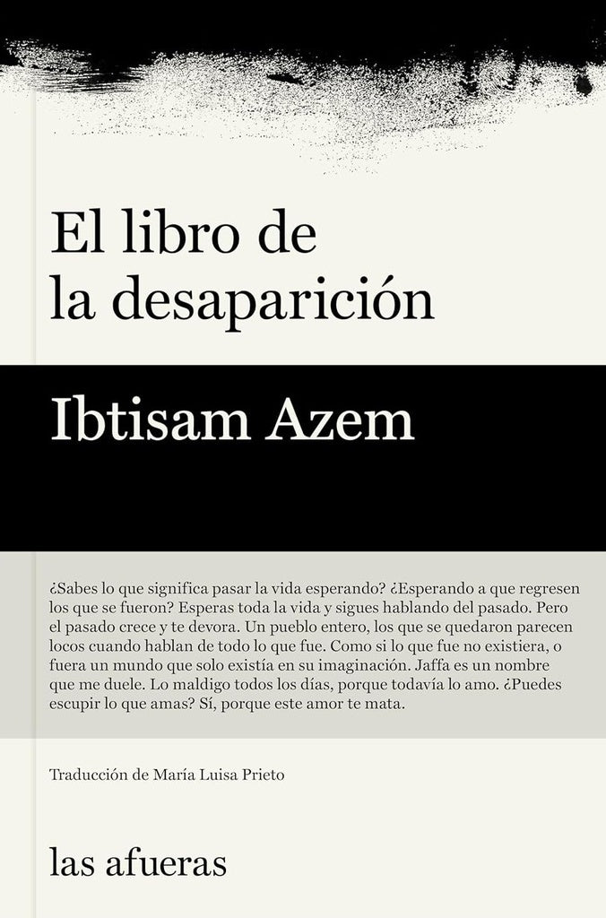 EL LIBRO DE LA DESAPARICIÓN | IBTISAM  AZEM