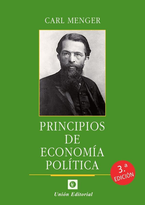 Principios de economía política (uepod)  | Carl Menger