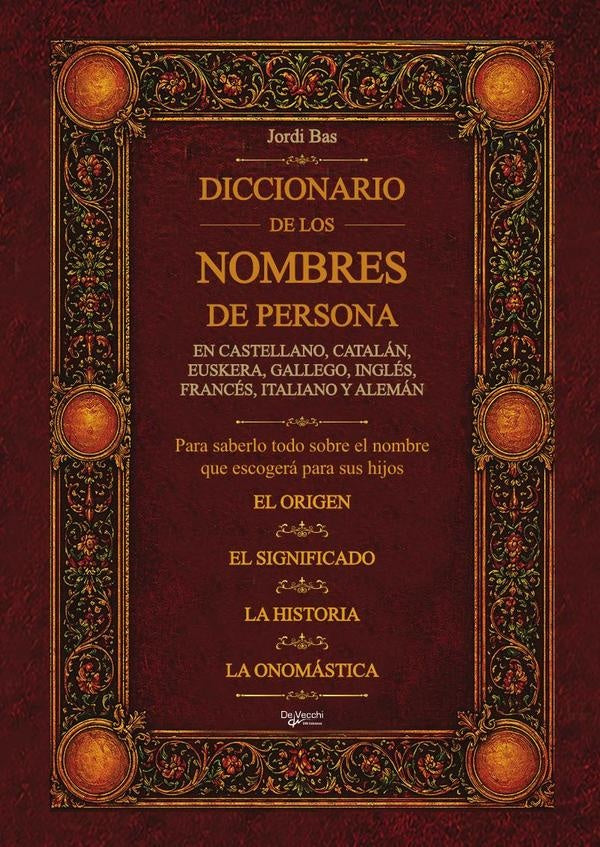 Diccionario de los nombres de persona  | Jordi Bas