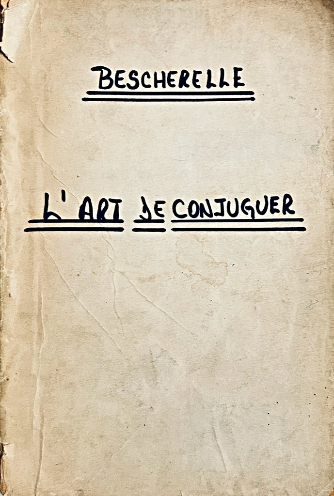L'ART DE CONJUGER..