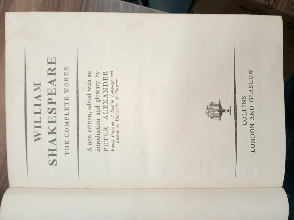 THE COMPLETE WORKS | William Shakespeare
