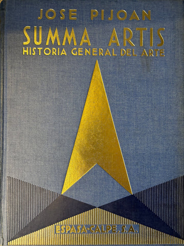 SUMMA ARTIS  | JOSE . PIJOAN