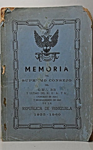 MEMORIA DEL SUPREMO CONSEJO ..